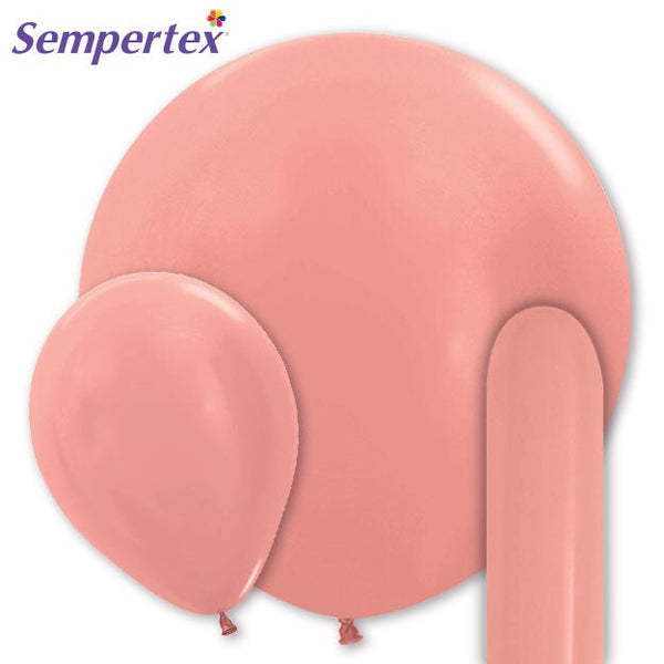 Sempertex Metallic Rose Gold - LA Balloons