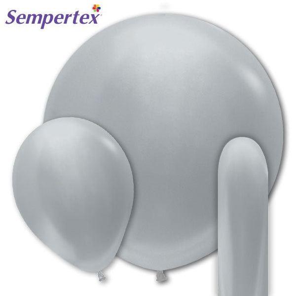 Sempertex Metallic Silver - LA Balloons