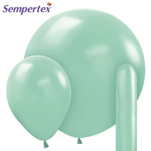 Sempertex Pastel Dusk Green Tea Balloons - LA Balloons