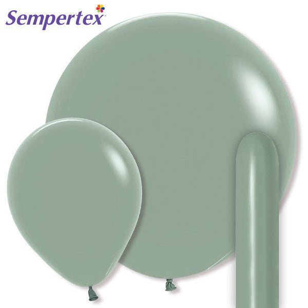 Sempertex Pastel Dusk Laurel Green - LA Balloons