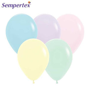 Sempertex Pastel Matte Assortment - LA Balloons