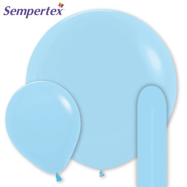 Sempertex Pastel Matte Blue - LA Balloons