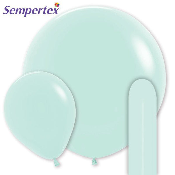 Sempertex Pastel Matte Green - LA Balloons