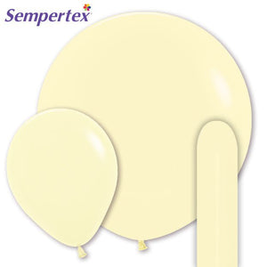 Sempertex Pastel Matte Yellow - LA Balloons