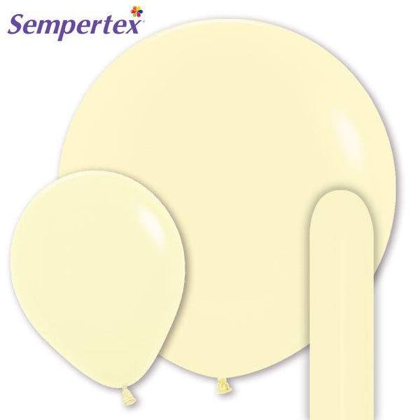 Sempertex Pastel Matte Yellow - LA Balloons
