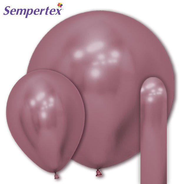 11 inch Qualatex Chrome - Mauve - 58275 - LA Balloons