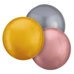 Orbz - Solid Color Foil Mylar Balloons