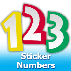 Sticker Numbers - LA Balloons