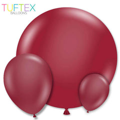 TUFTEX Samba Burgundy Latex Balloon