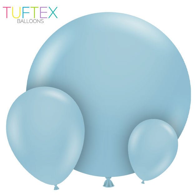 24 inch TUFTEX Blue Slate Latex Balloons - 24065 - LA Balloons