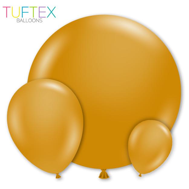 24 Inch Sempertex Metallic Gold Latex Balloons - 59082