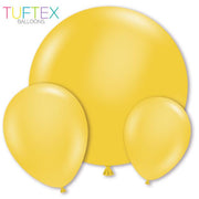 TUFTEX Goldenrod Latex Balloon Options