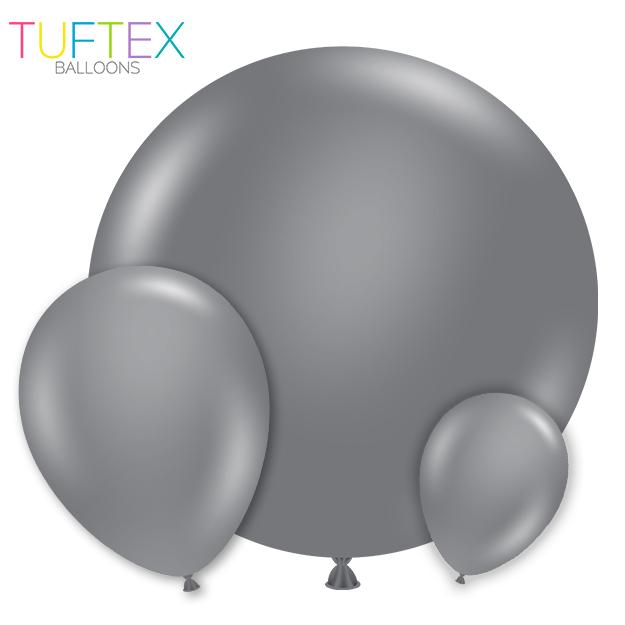 17 inch TUFTEX Fog Latex Balloons - 17068 - LA Balloons
