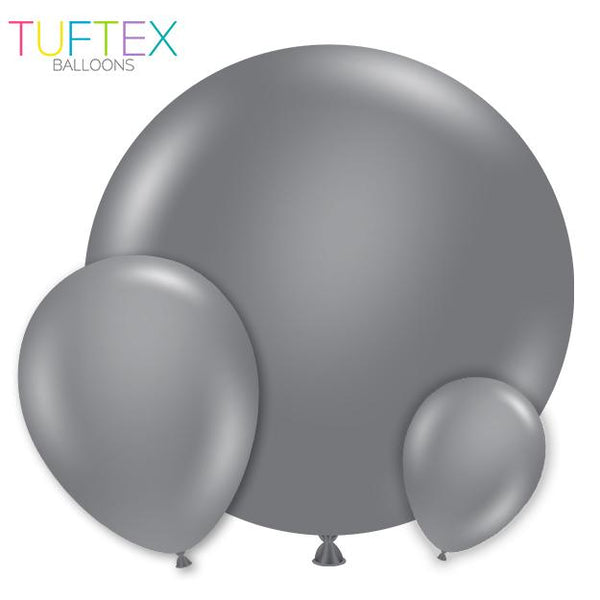 TUFTEX Gray Smoke - LA Balloons