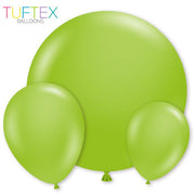 Tuftex Lime Green Latex Balloon Options
