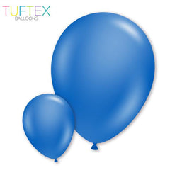 TUFTEX Metallic Blue Latex Balloon Options