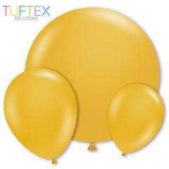TUFTEX Mustard Latex Balloon Options