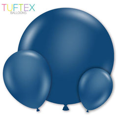 TUFTEX Navy Blue Latex Balloon Options