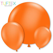 TUFTEX Orange Latex Balloon Options