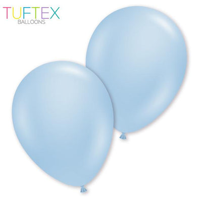 Tuftex Pearl Sky Blue Latex Balloon Options