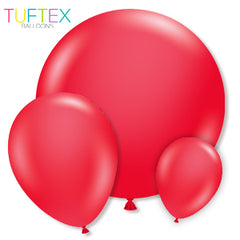 tuftex red latex balloons
