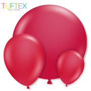 tuftex starfire red latex balloons