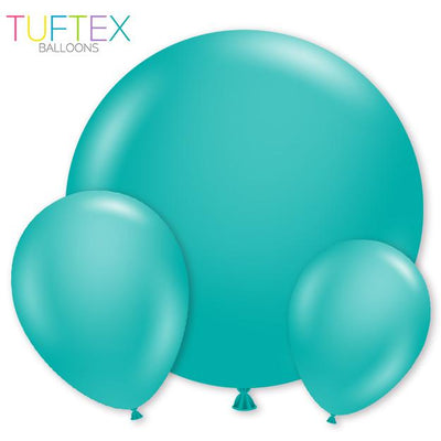 Tuftex Teal Latex Balloon Options