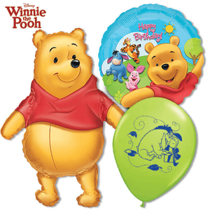 Winnie the Pooh Balloons - LA Balloons