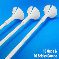 PremiumConwin 24 inch STANDARD BALLOON CUPS & STICKS Cups & Sticks 00909-00611C-PBA-10