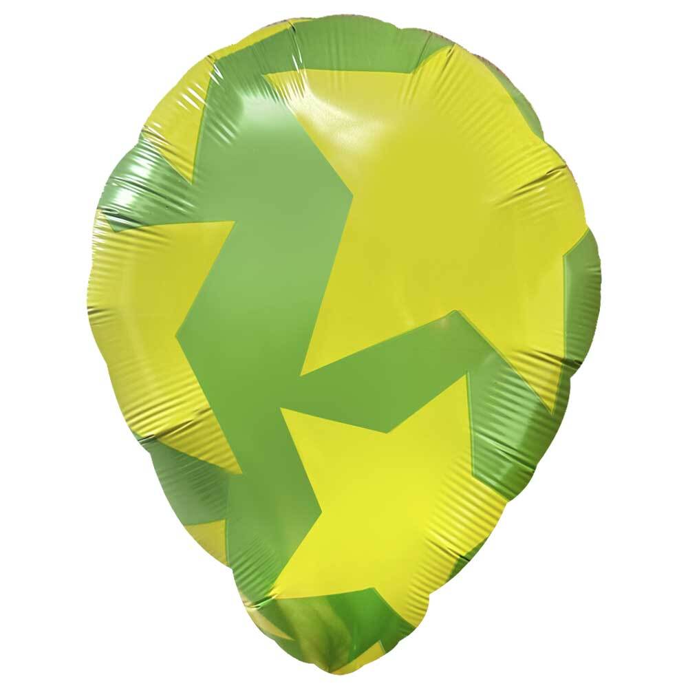 18 inch PERFECT BALLOON GREEN STANDARD