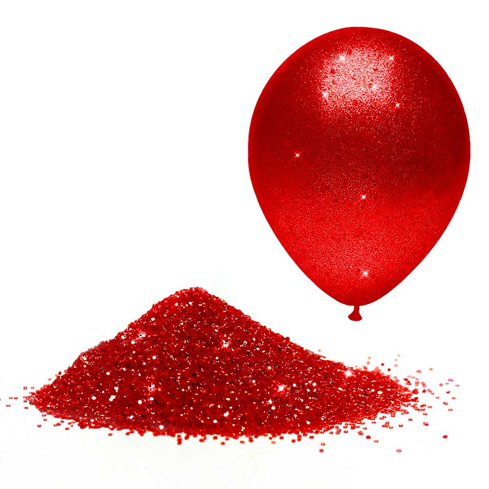 1 oz. GLITTER - METALLIC RED