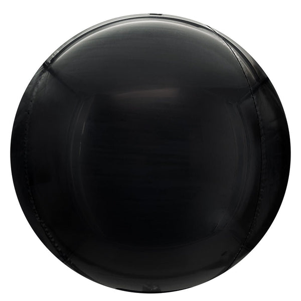 10 inch MIRROR MATTE BALLOON - BLACK - LA Balloons