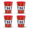 10 oz. MINECRAFT PLASTIC STADIUM CUPS (4PK) - LA Balloons