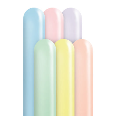 Kalisan 260K KALISAN PASTEL MATTE MACARON ASSORTED Entertainer Balloons 10230001-KL