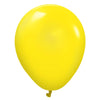 Kalisan 5 inch KALISAN STANDARD YELLOW Latex Balloons 10523151-KL