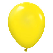 Kalisan 5 inch KALISAN STANDARD YELLOW Latex Balloons 10523151-KL