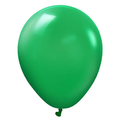 Kalisan 5 inch KALISAN STANDARD GREEN Latex Balloons 10523161-KL
