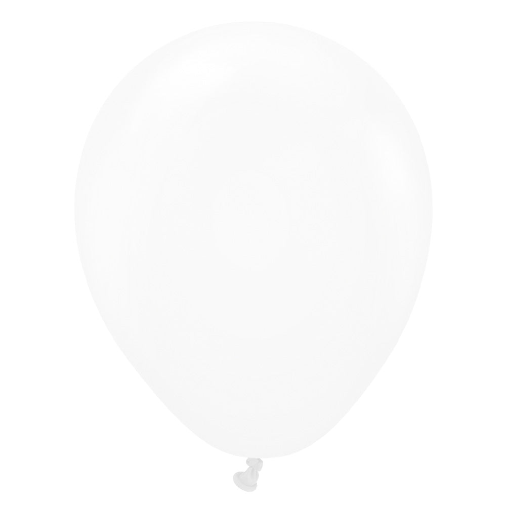 Kalisan 5 inch KALISAN CRYSTAL CLEAR TRANSPARENT Latex Balloons 10523331-KL