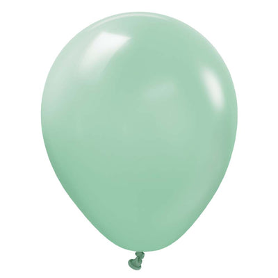 Kalisan 5 inch KALISAN STANDARD MINT GREEN Latex Balloons 10523361-KL