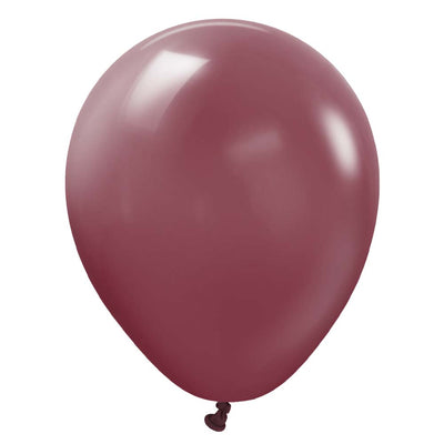 Kalisan 5 inch KALISAN STANDARD BURGUNDY Latex Balloons 10523401-KL