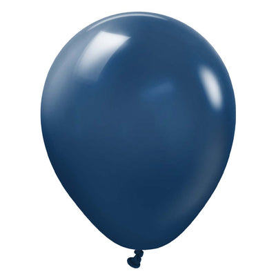 Kalisan 5 inch KALISAN STANDARD NAVY BLUE Latex Balloons 10523421-KL