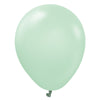 Kalisan 5 inch KALISAN PASTEL MATTE MACARON GREEN Latex Balloons 10530041-KL