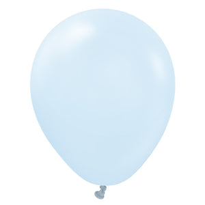 Kalisan 5 inch KALISAN PASTEL MATTE MACARON BABY BLUE Latex Balloons 10530071-KL