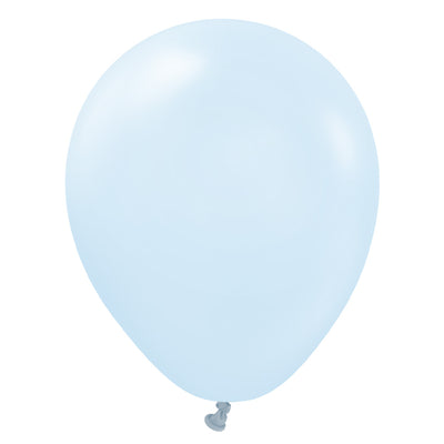 Kalisan 5 inch KALISAN PASTEL MATTE MACARON BABY BLUE Latex Balloons 10530071-KL