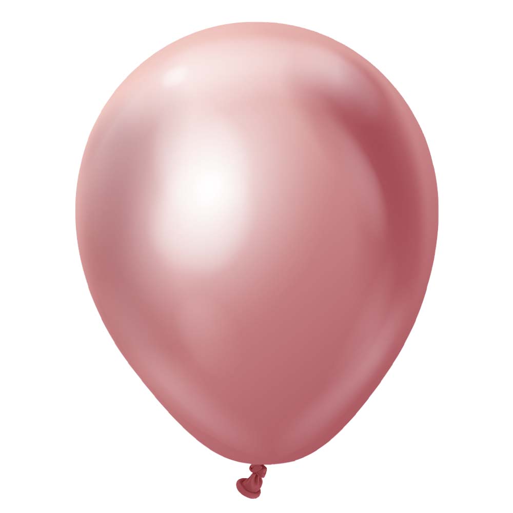 Kalisan 5 inch KALISAN MIRROR PINK Latex Balloons 10550031-KL