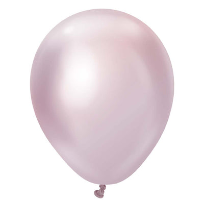 Kalisan 5 inch KALISAN MIRROR PINK GOLD Latex Balloons 10550131-KL