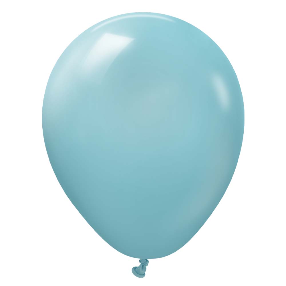 Kalisan 5 inch KALISAN RETRO BLUE GLASS Latex Balloons 10580041-KL