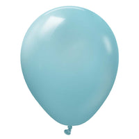 Kalisan 5 inch KALISAN RETRO BLUE GLASS Latex Balloons 10580041-KL