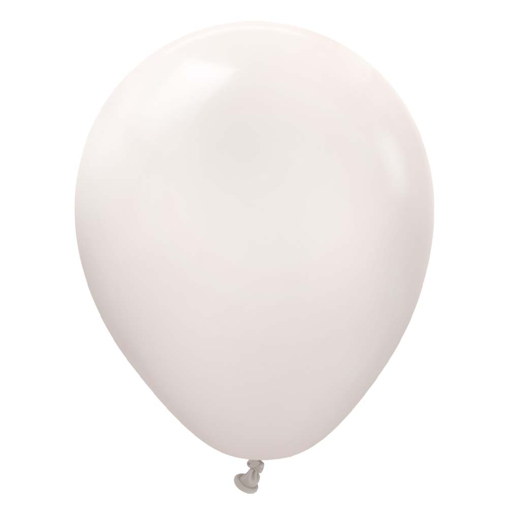 Kalisan 5 inch KALISAN RETRO WHITE SAND Latex Balloons 10580151-KL