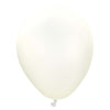 Kalisan 5 inch KALISAN RETRO WHITE Latex Balloons 10580181-KL